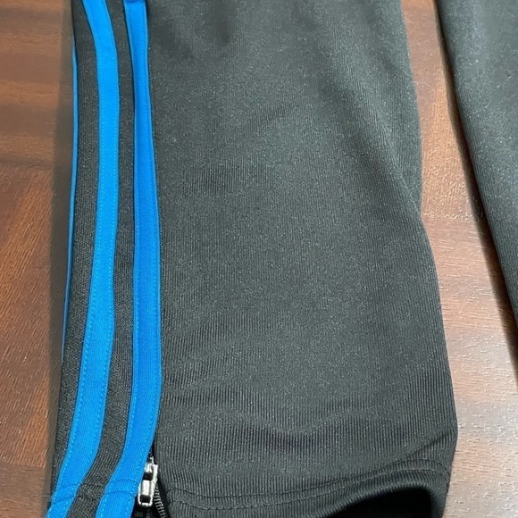 Adidas three striped climacool sweatpants size M 44-46 in black - Picture 7 of 7